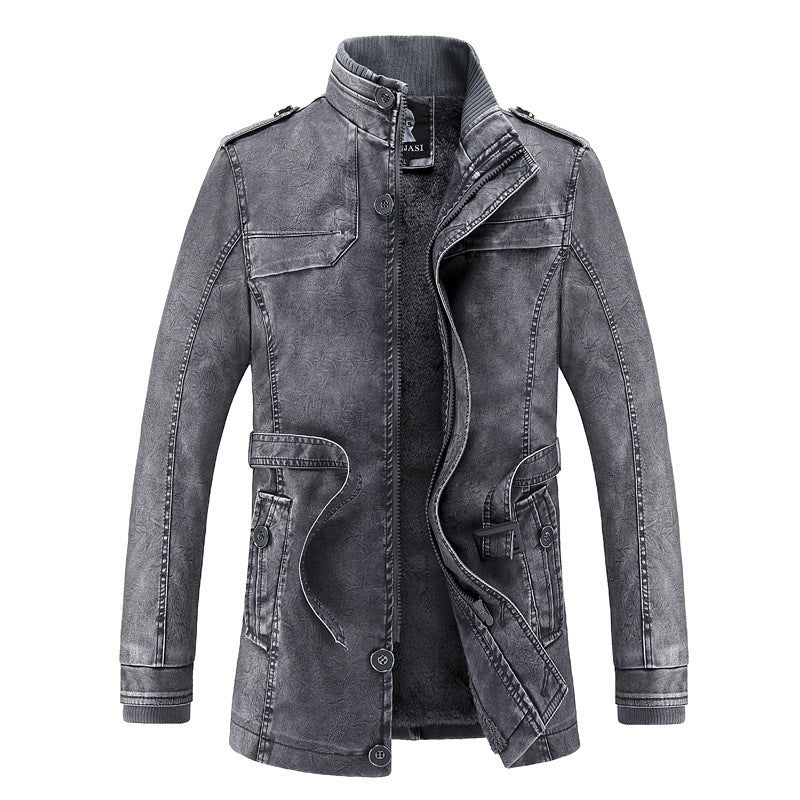Windy City Casual Leather Jacket