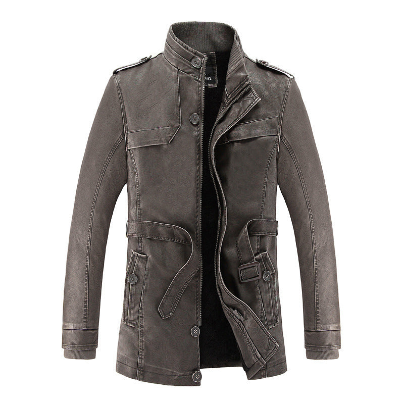 Windy City Casual Leather Jacket