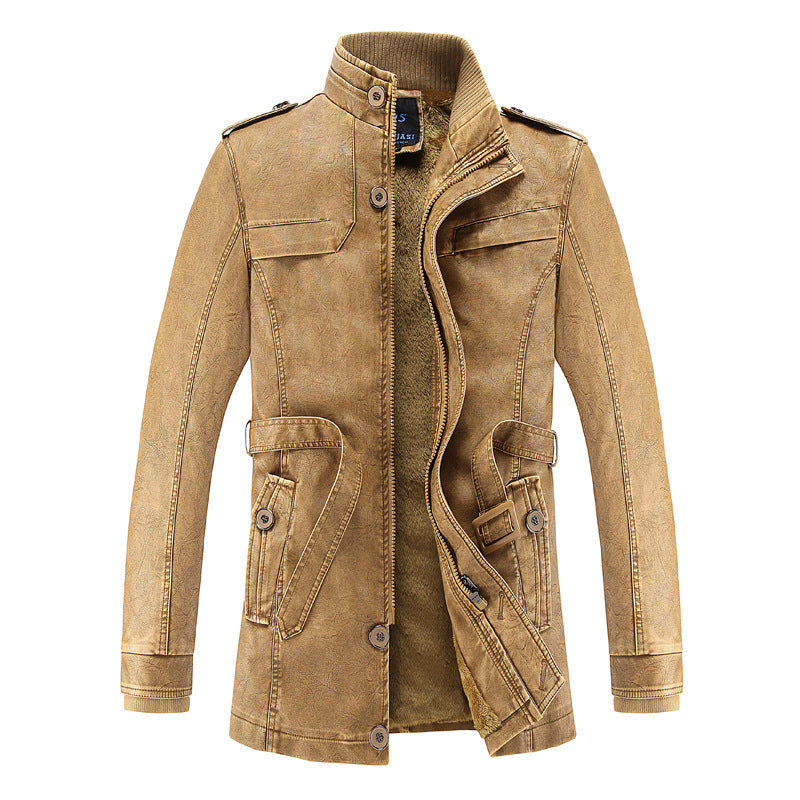 Windy City Casual Leather Jacket