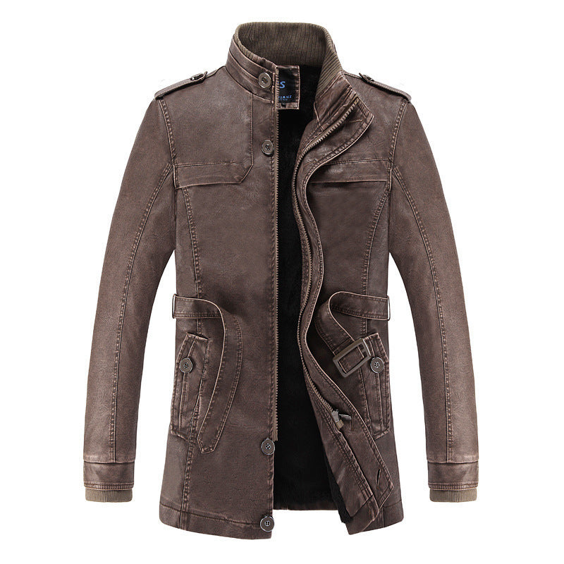 Windy City Casual Leather Jacket