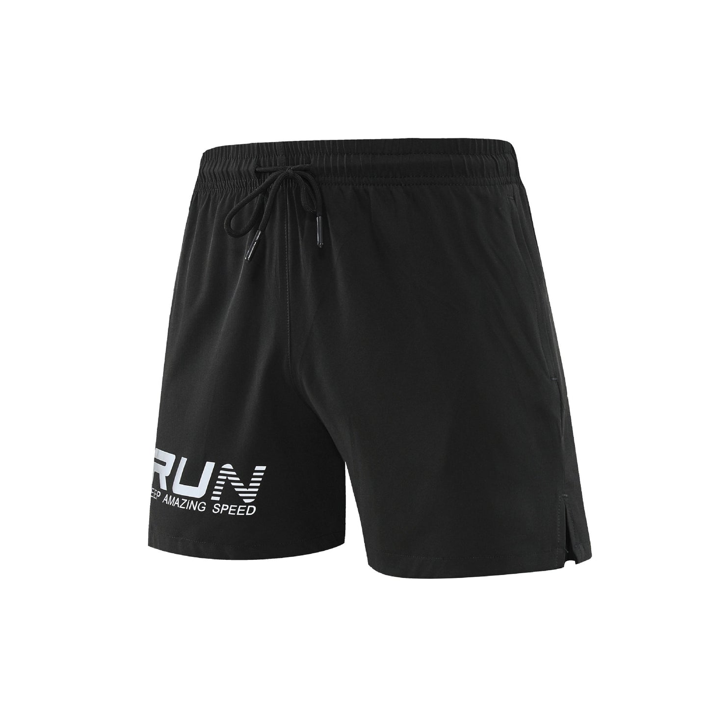 Men's Three-point Reflective Printing Fitness Sports Training Pant