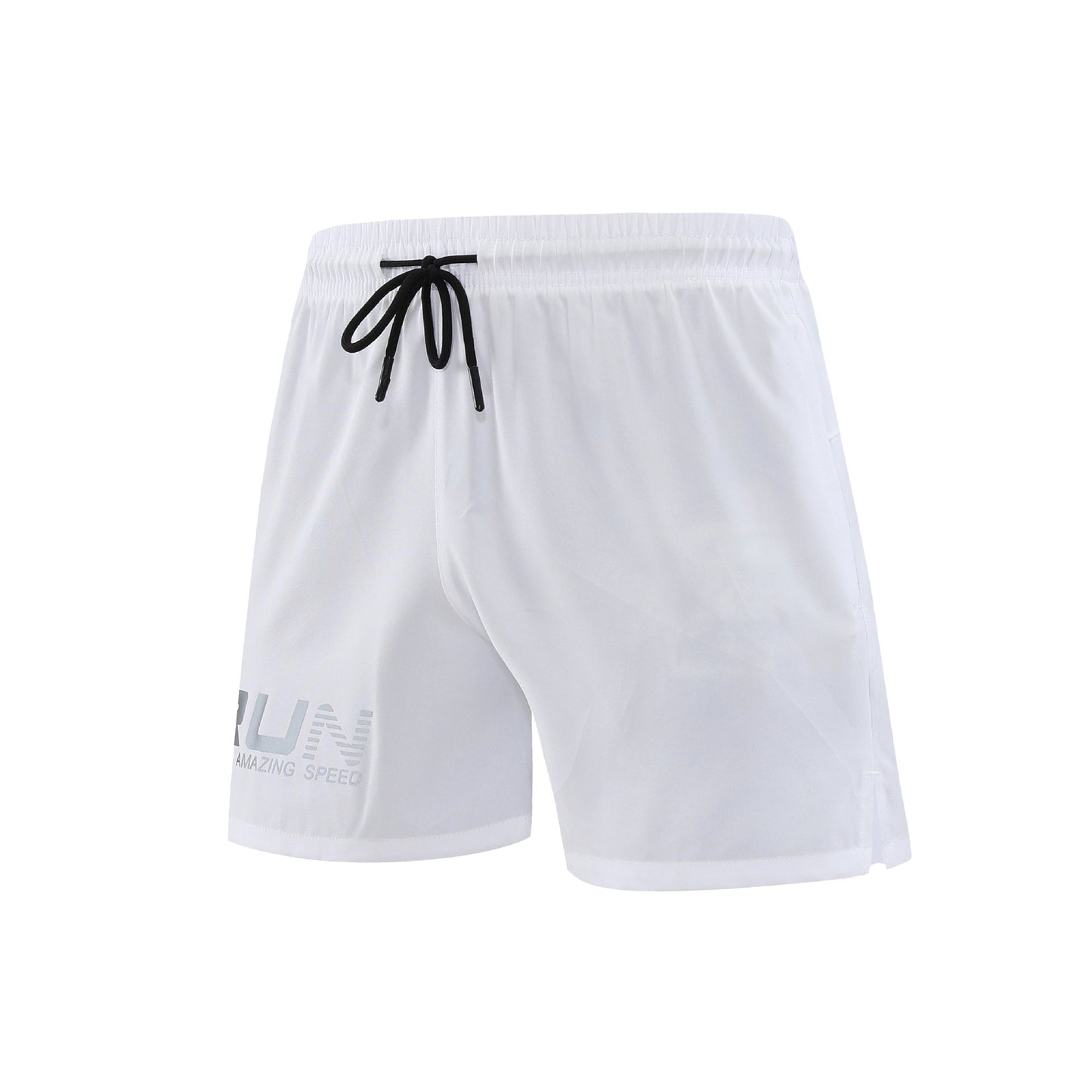 Men's Three-point Reflective Printing Fitness Sports Training Pant