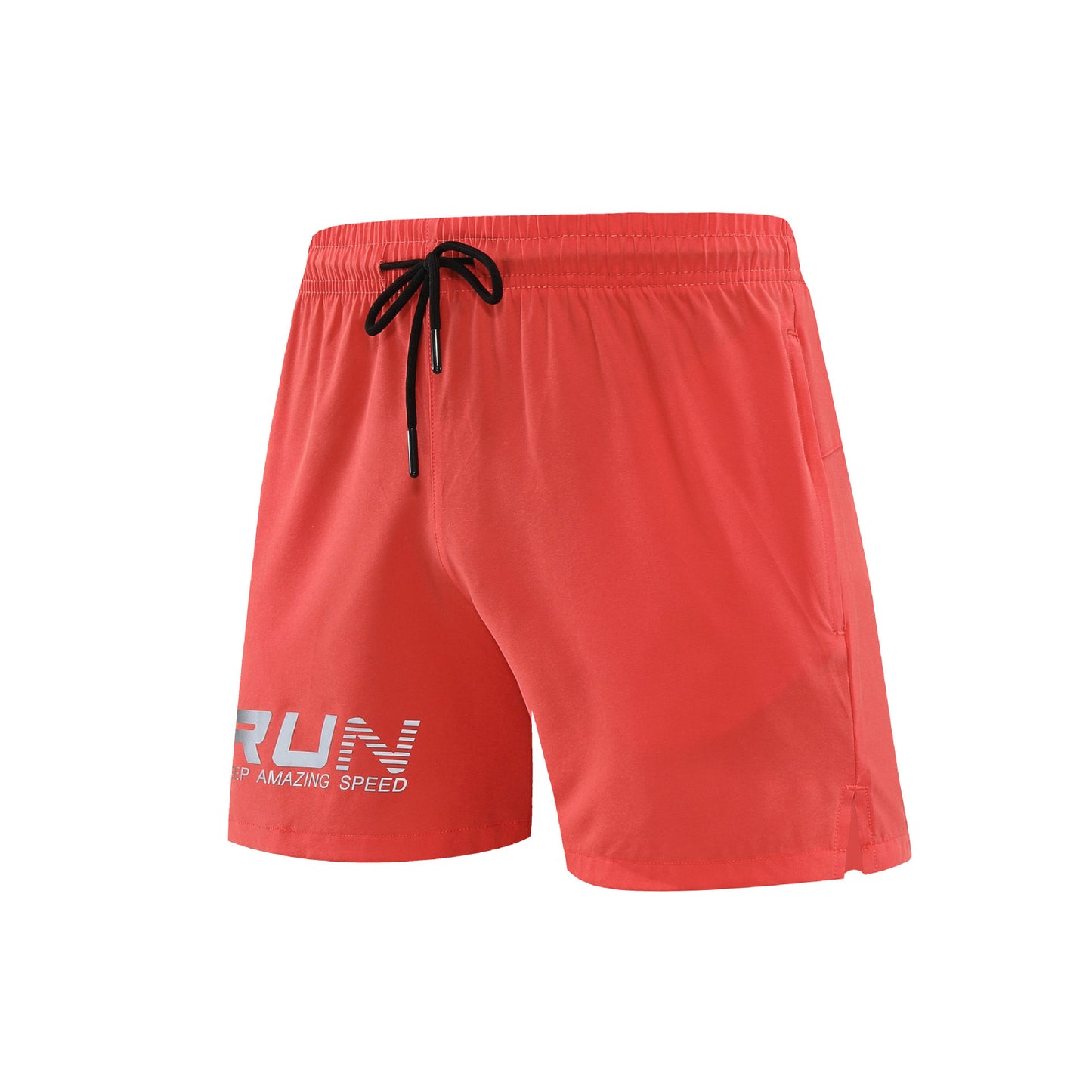 Men's Three-point Reflective Printing Fitness Sports Training Pant