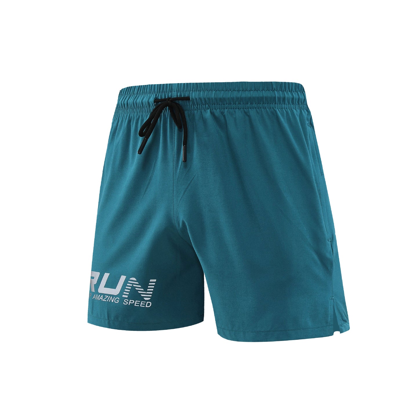 Men's Three-point Reflective Printing Fitness Sports Training Pant