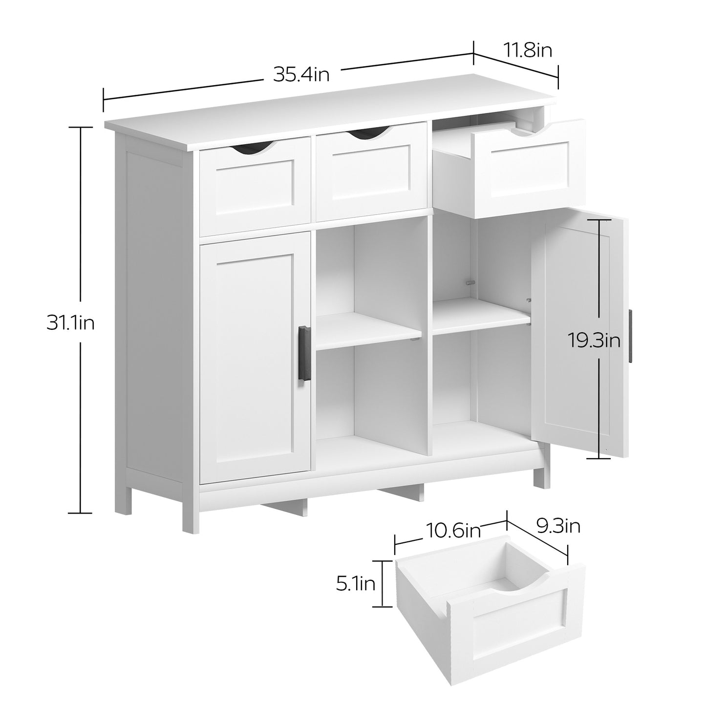 Multifunctional Decor Cabinet