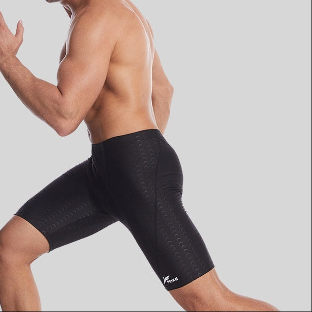 Waterproof Quick-drying Men's Fashion Long Swimming Trunks