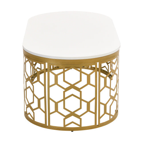 So Divine Oval Shaped Coffee Table