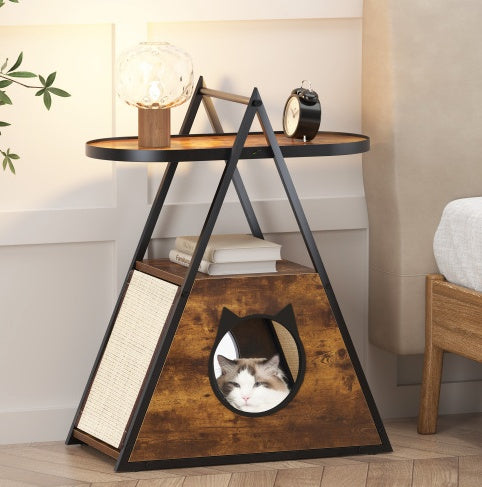 Cat House End Table Pet Furniture
