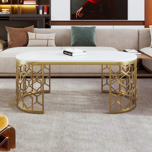So Divine Oval Shaped Coffee Table
