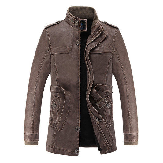 Windy City Casual Leather Jacket