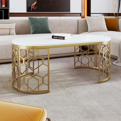 So Divine Oval Shaped Coffee Table