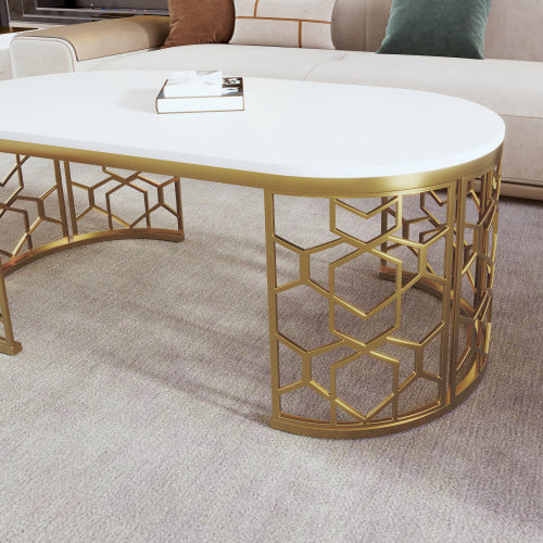So Divine Oval Shaped Coffee Table